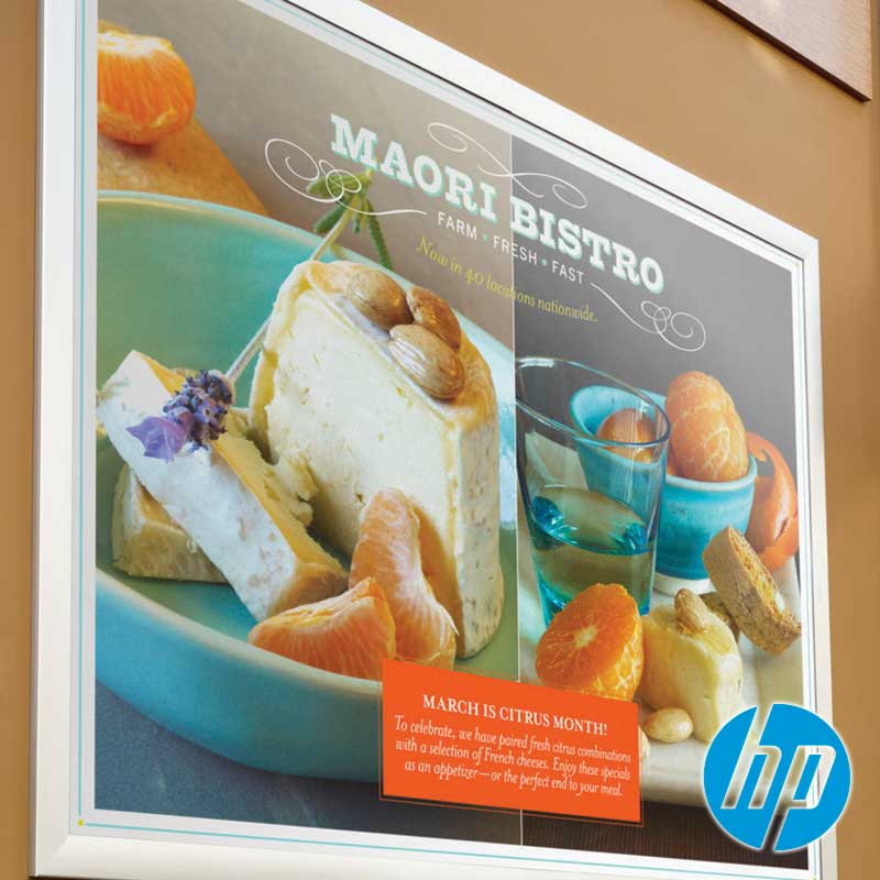 HP White Satin Poster Paper 136 gsm