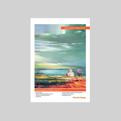 IFA12 Innova Soft Textured Natural White 315 gsm