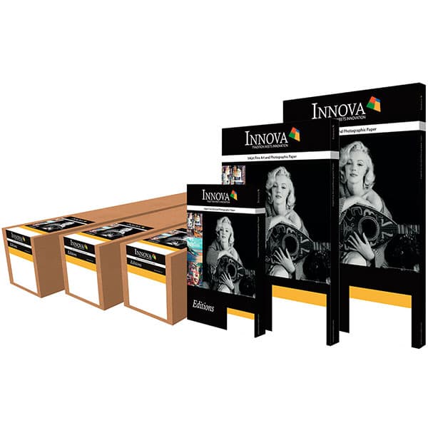 44 in. x 50 ft. Innova IFA45 Editions Cotton Exhibition Gloss 335 gsm (1 Roll)