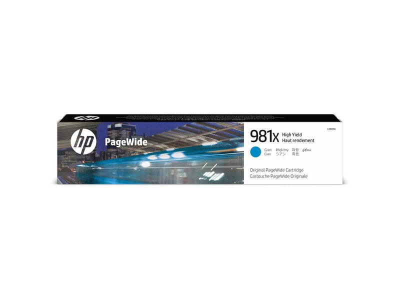 HP 981X XL Cyan OEM PageWide Ink Cartridge