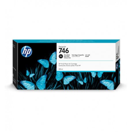 HP 746 Photo Black DesignJet Ink Cartridge(300 ml)
