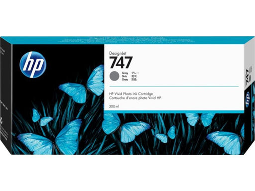 HP 747 300-ML Gray Ink Cartridge