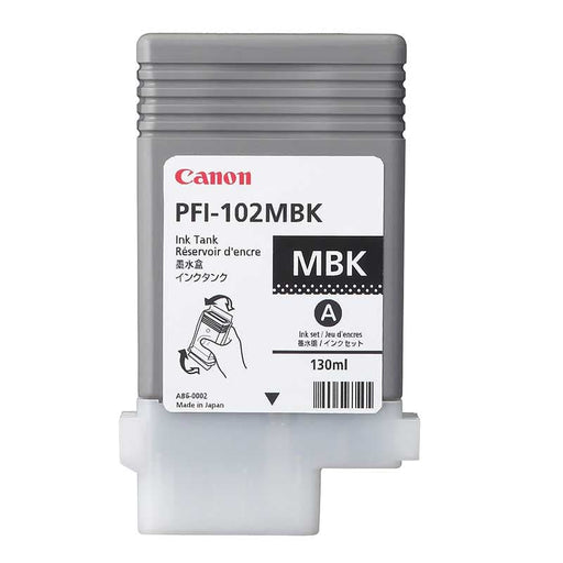Canon PFI-102MBK - Pigment Matte Black Ink Tank (130 ml)