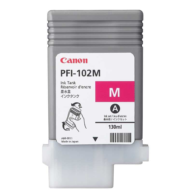 Canon PFI-102M - Magenta Ink Tank (130 ml)