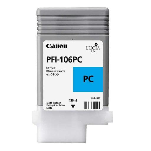 Canon PFI-106PC - Pigment Photo Cyan Ink Tank (130 ml)