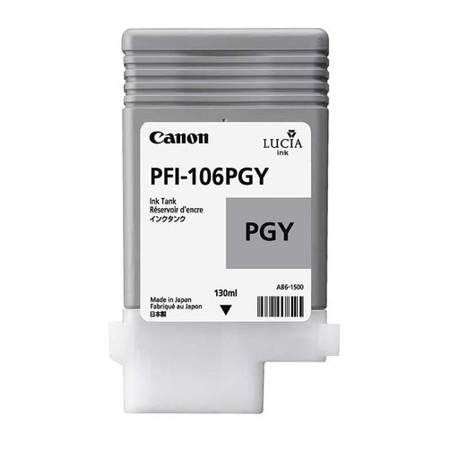 Canon PFI-106PGY - Pigment Photo Gray Ink Tank (130 ml)