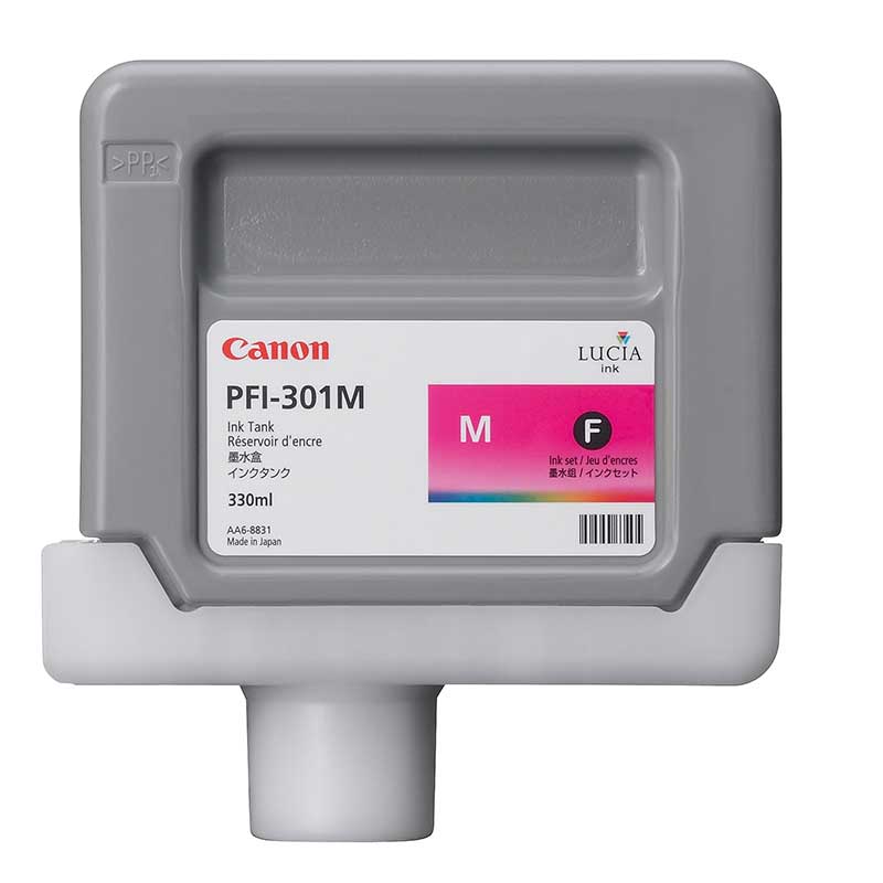 Canon PFI-301M - Pigment Magenta Ink Tank (330 ml)