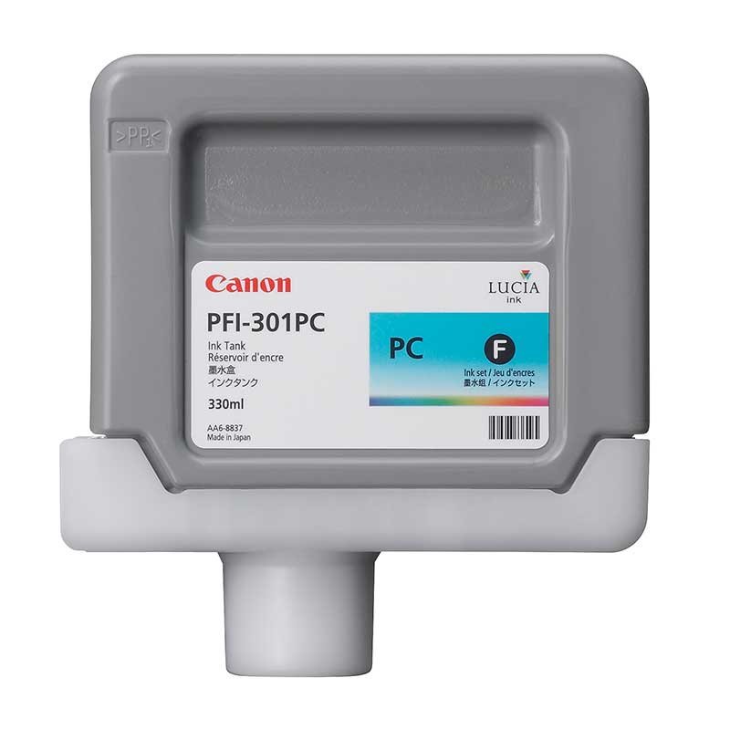 Canon PFI-301PC - Pigment Photo Cyan Ink Tank (330 ml)