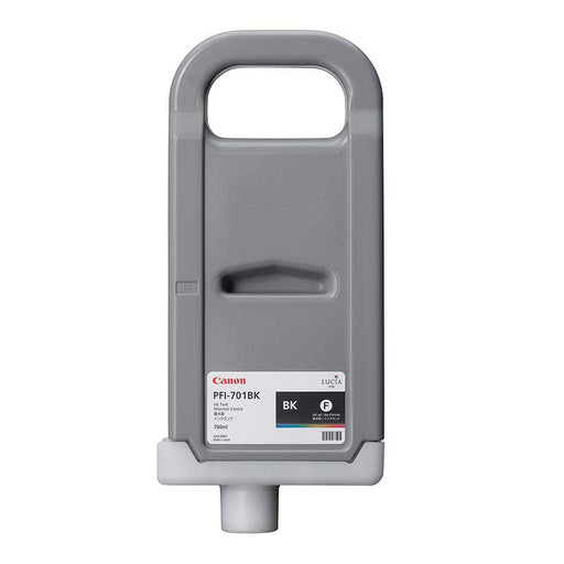 Canon PFI-701BK - Pigment Black Ink Tank (700 ml)