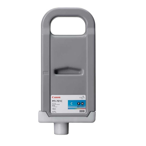 Canon PFI-701C - Pigment Cyan Ink Tank (700 ml)