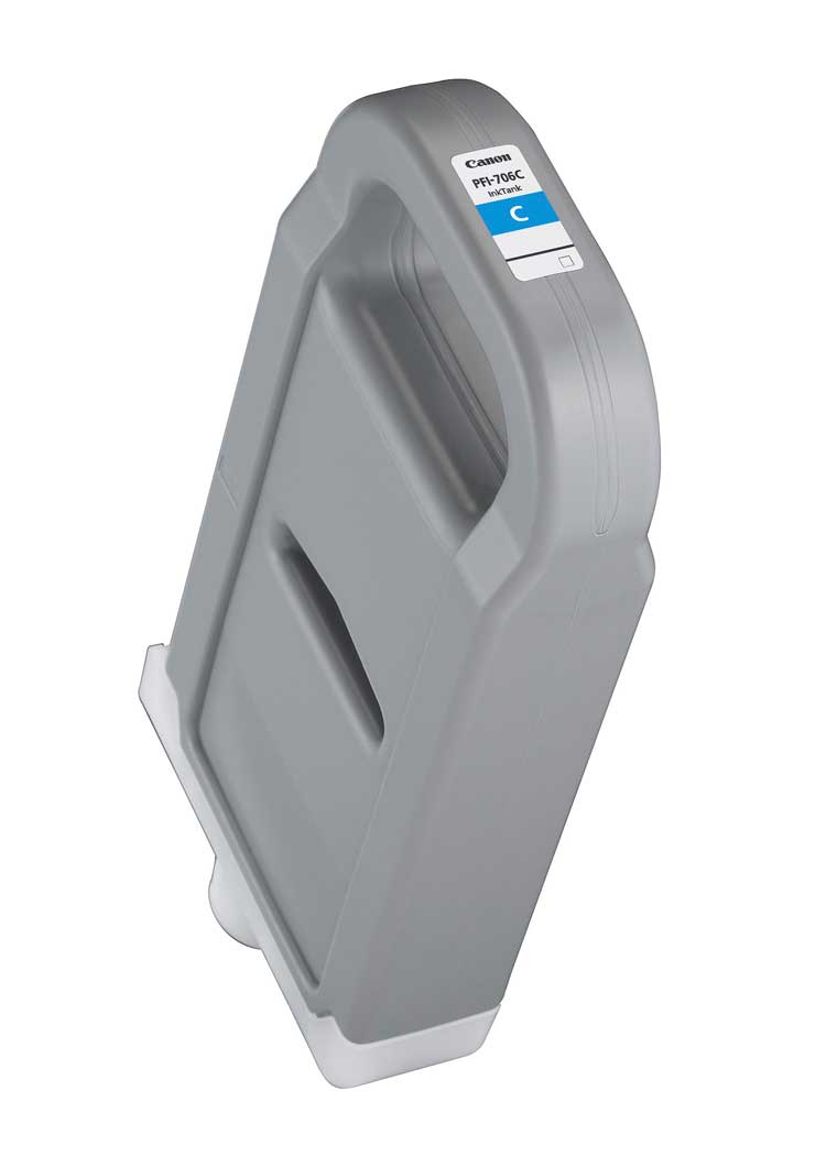 Canon PFI-706C - Pigment Cyan Ink Tank (700 ml)