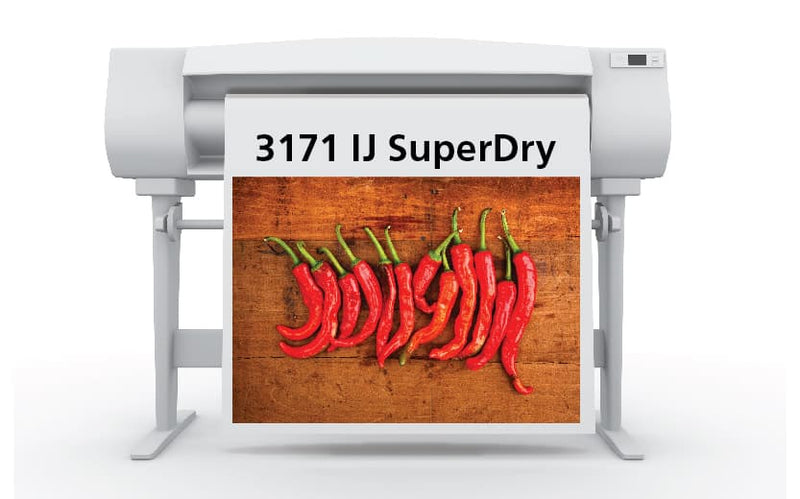 Sihl 3171 IJ SuperDry Roll-up Film 5 mil