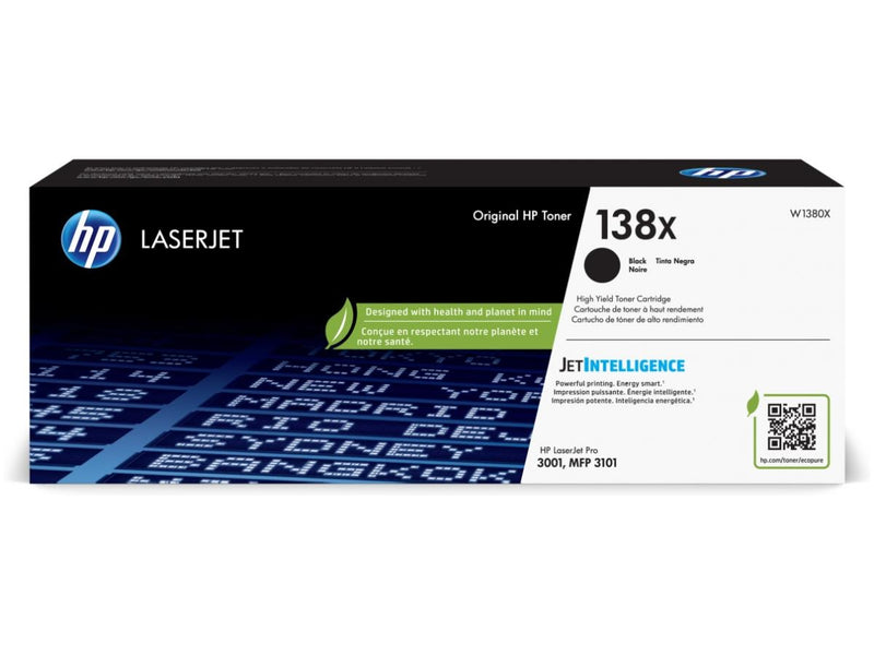 HP 138X XL Black Original Toner