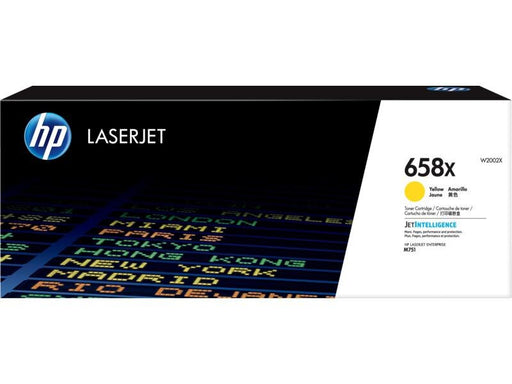HP 658X XL Yellow Original Toner
