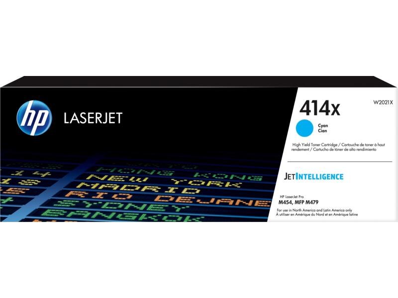 HP 414X XL Cyan Original Toner