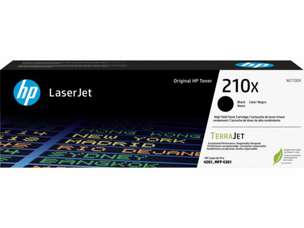 HP 210X XL Black Original LaserJet Toner
