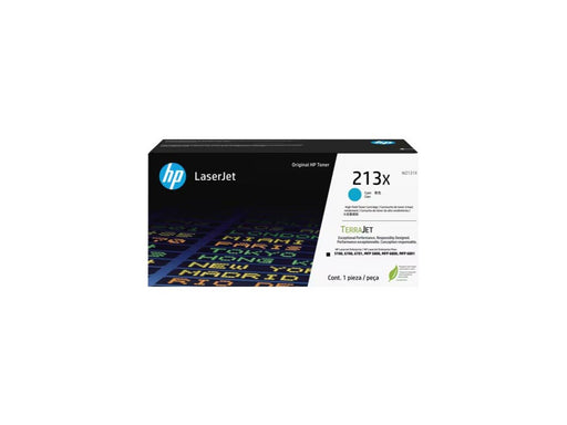 HP 213X XL Cyan Original Laserjet Toner
