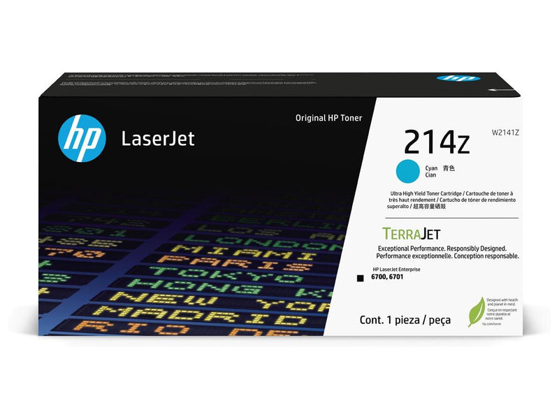 HP 214Z Cyan Original Laserjet Toner