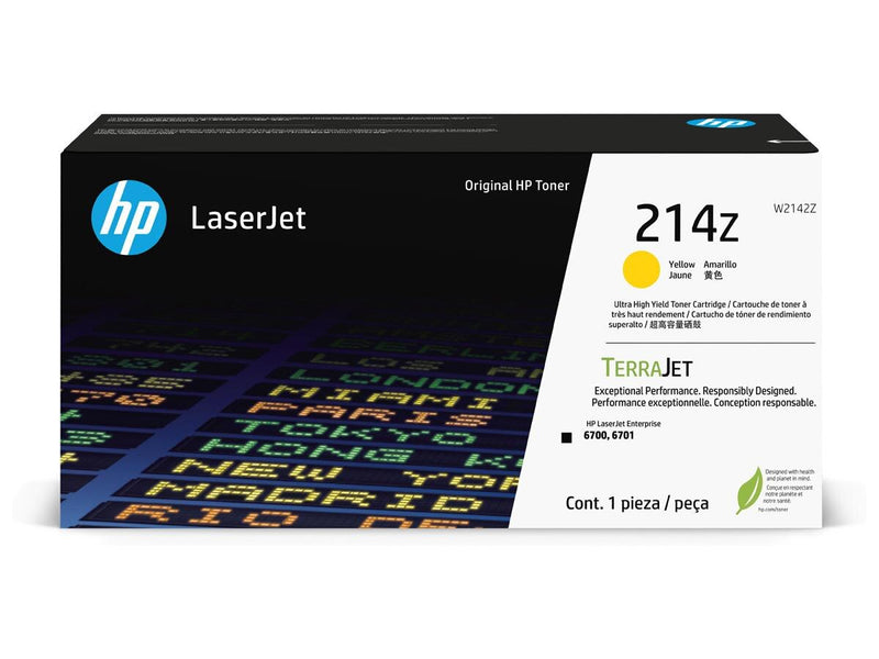 HP 214Z Yellow Original Laserjet Toner